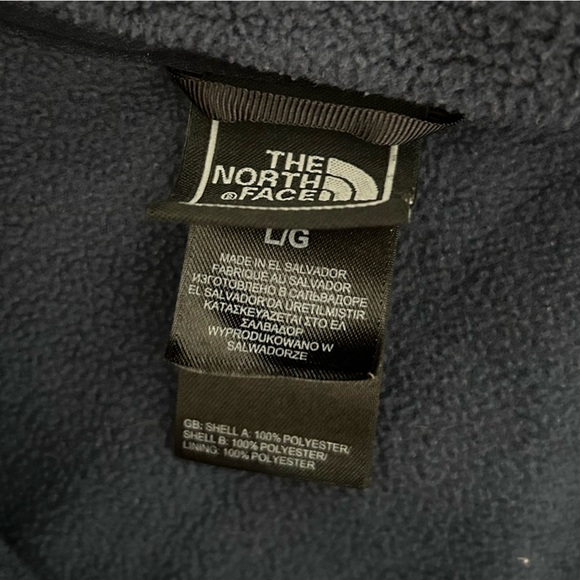 The North Face jacket Navy Full-Zip Fleece - Picture 3 of 8